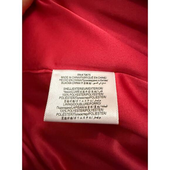 BCBGeneration Long Teddy Boucle Coat Women M Medium Hot Pink - Picture 8 of 8